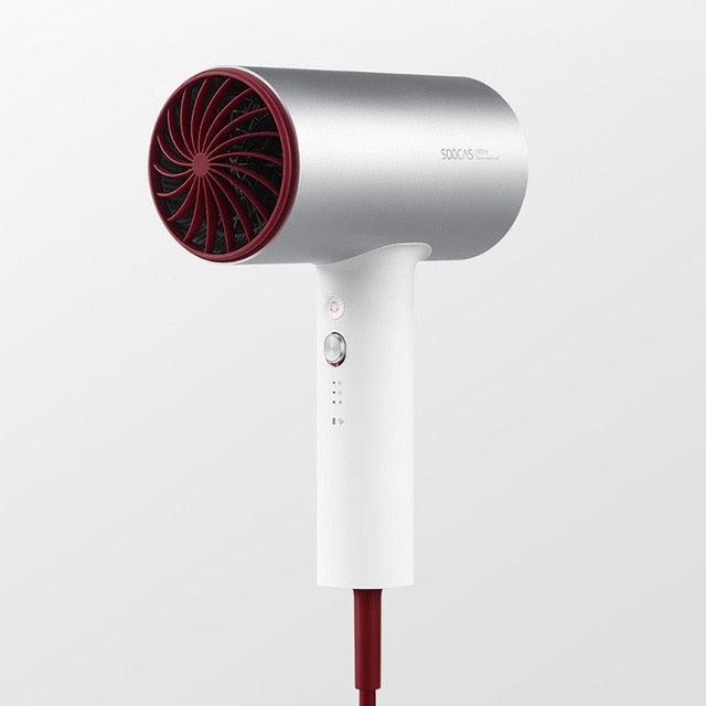 2018 New Xiaomi Soocare Soocas H3 Anion Hair Dryer Aluminum Alloy Body 1800W Air Outlet Anti-Hot Innovative Diversion Design